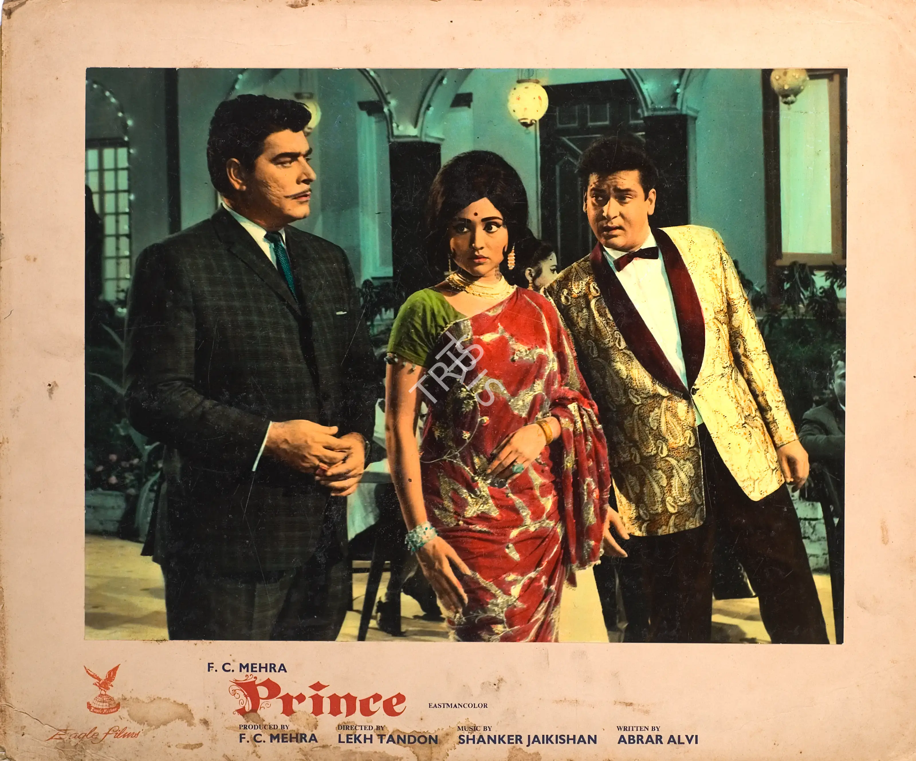 F.C. Mehra (Producer), Prince, 1969, Photographic Still Mounted on Lobby Card