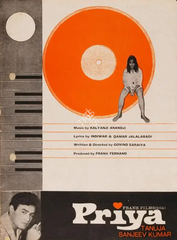 Frank Fernand (Producer), Priya, 1970, Song-Synopsis Booklet