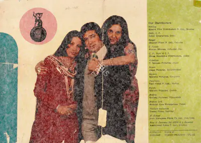 B.R. Chopra (Producer), Karm, 1977, Song-Synopsis Booklet