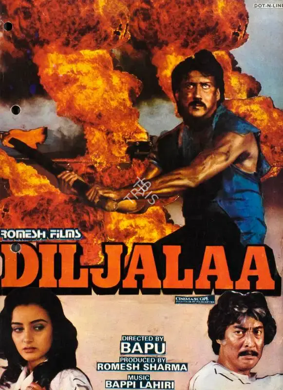 Romesh Sharma (Producer), Diljalaa, 1987, Song-Synopsis Booklet