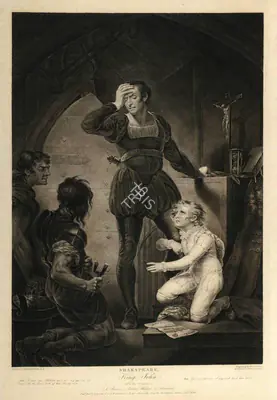 After James Northcote (Artist), King John, 1798, Aquatint