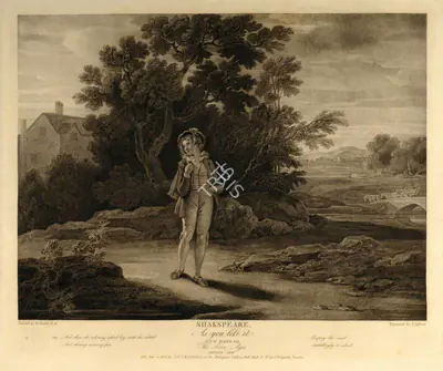 After Robert Smirke (Artist), As You Like It, 1801, Aquatint