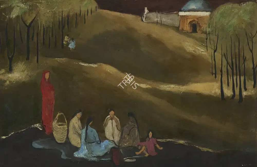Paramjit Singh (Artist), Untitled, 1960, Painting