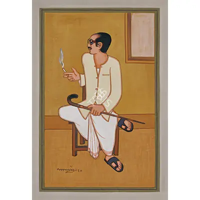 Lalu Prasad Shaw (Artist), Untitled, 2020, Painting