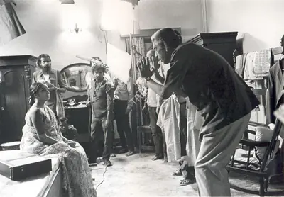 Nemai Ghosh (Still Photographer), Agantuk, 1991, Working Still