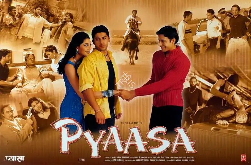 Ramesh Sharma (Producer), Pyaasa, 2002, Lobby Card