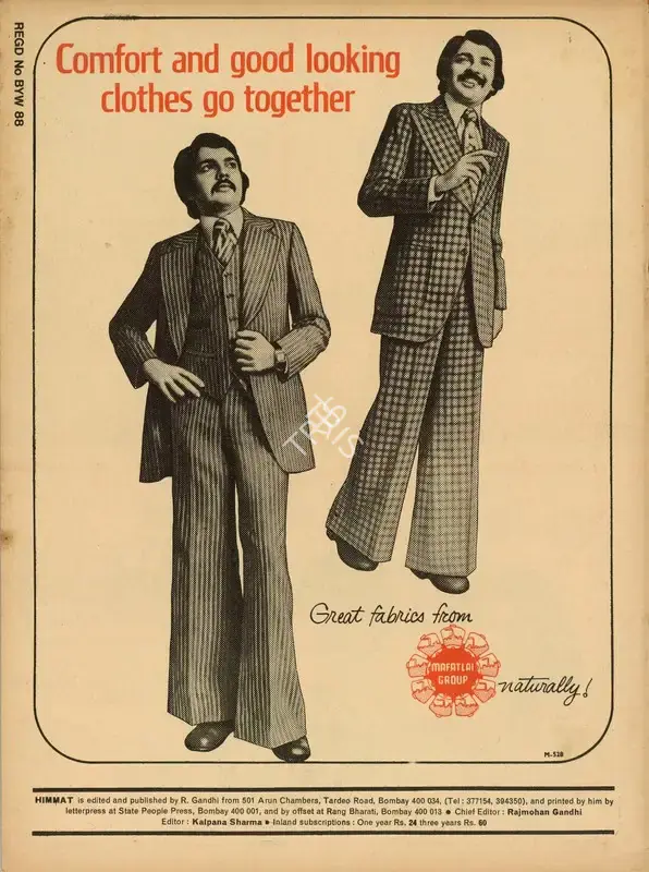 Rajmohan Gandhi (Chief Editor), Himmat, 1976, Magazine