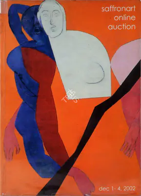Saffronart (Auction House), Saffronart Online Auction, 2002, Auction Catalogue