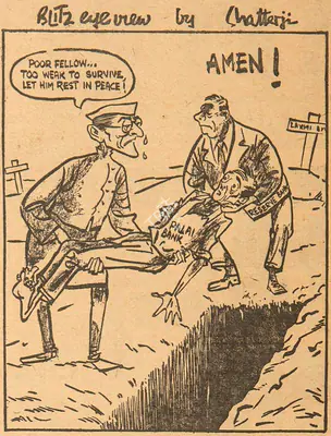Basu Chatterjee (Cartoonist), Amen !, 1960, Cartoons