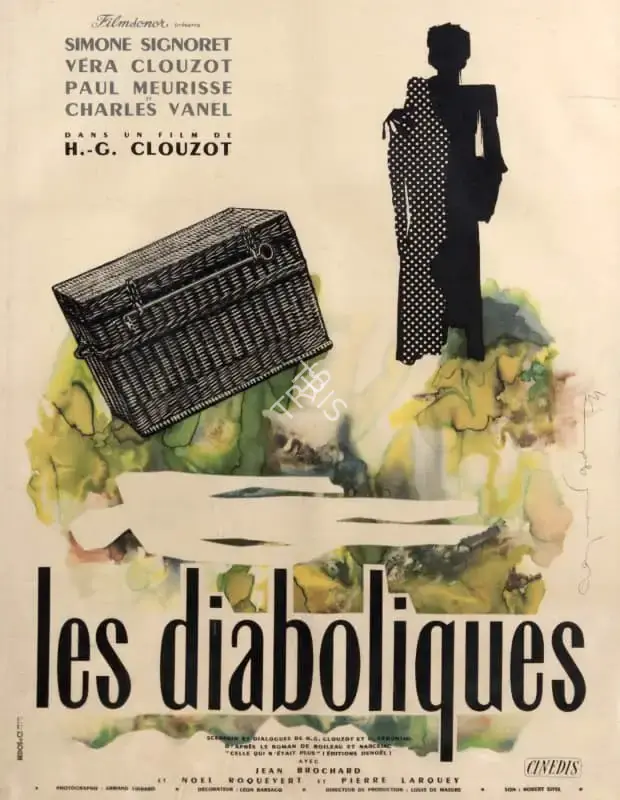 Raymond Gid (Poster Designer), Les Diaboliques, 1955, Poster