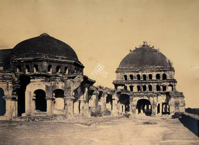 Capt. Linnaeus Tripe (Photographer), Roof of the Sessions Court, Madura, 1858, Antiquarian Photograph