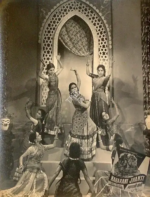 Jagdish Gautam (Director), Maharani Jhansi, 1952, Lobby Card
