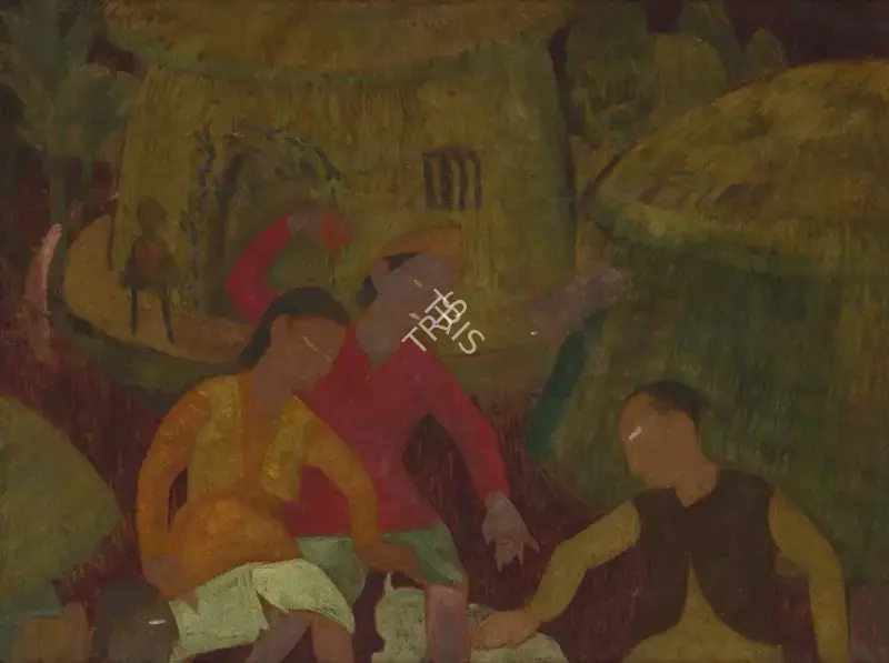 Gade, H.A. (Artist). Confluence, n.d. | Painting, Sa.Onl/02.04.26, 2026 · Saffronart