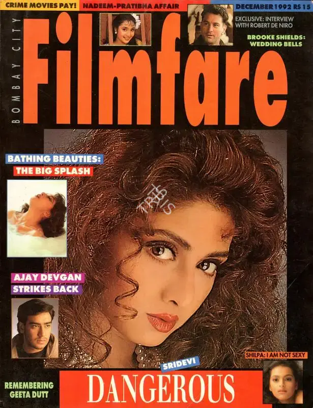 Rauf Ahmed (Editor), Filmfare, 1992, Magazine
