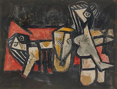 K.S. Kulkarni (Artist), Untitled, Painting