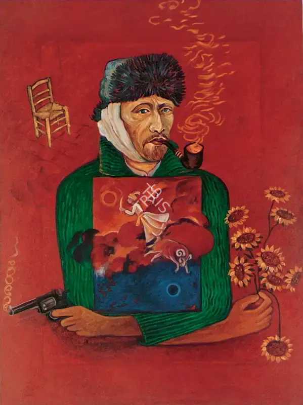 Veer Munshi (Artist), Vincent, 2001, Painting