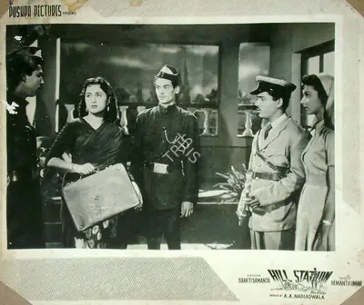 Shakti Samanta (Director), Hill Station, 1957, Lobby Card