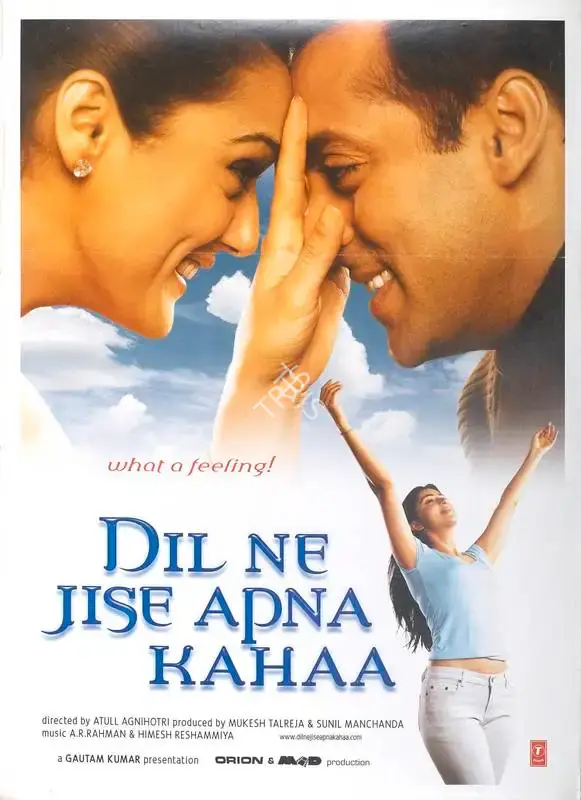 Sunil Manchanda (Producer), Dil Ne Jise Apna Kahaa, 2004, Full Sheet Poster