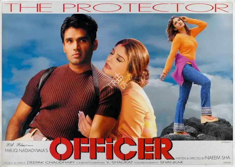 Faruq Nadiadwala (Producer), Officer, 2001, Lobby Card