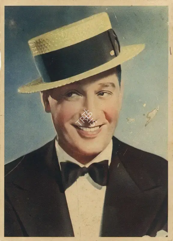 Nestle (Sponsor), Nestle (Sponsor), Stars of the Silver Screen: Maurice Chevalier | Trading Card, 1930s, Trading Card