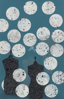 Ayesha Durrani (Artist), Salvation, Painting