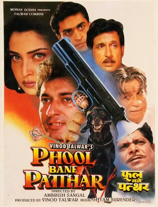 Vinod Talwar (Producer), Phool Bane Patthar, 1996, Song-Synopsis Booklet