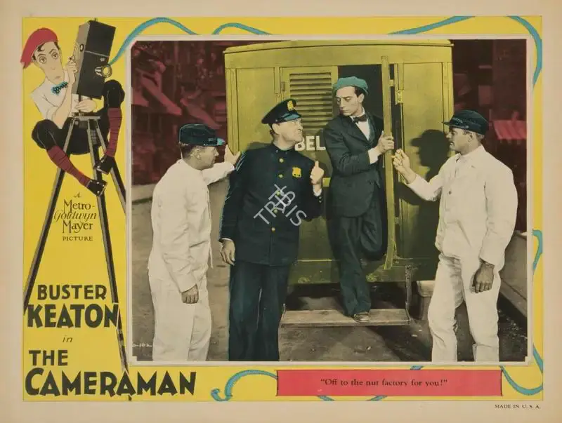 Edward Sedgwick (Director), The Cameraman, 1928, Lobby card