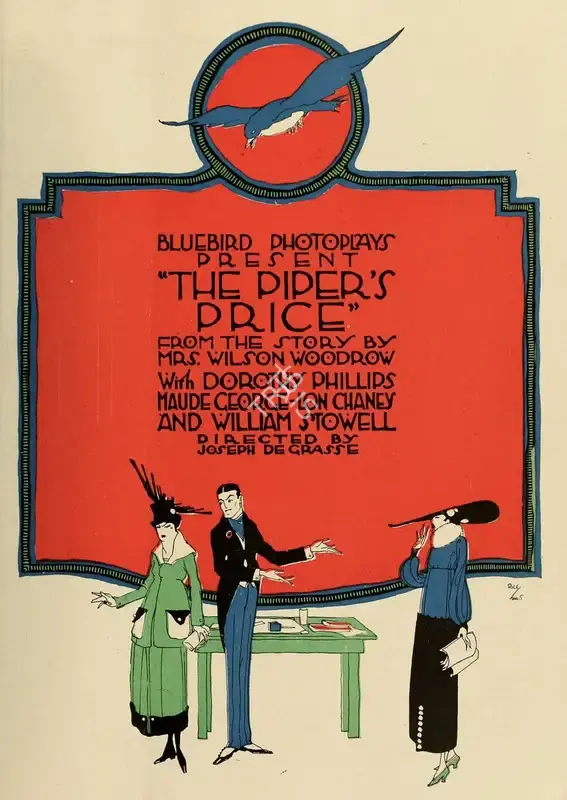The Piper's Price, Actor, 1917