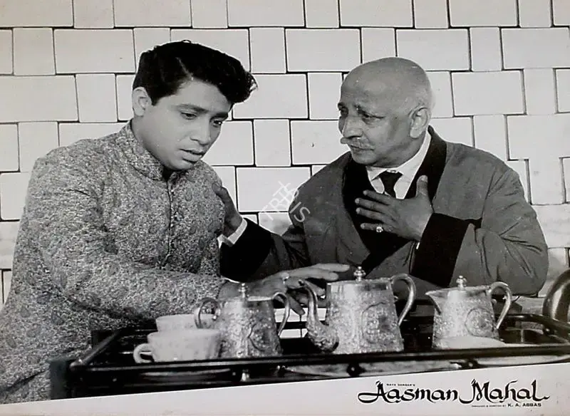 Ramachandra (ii) (Cinematographer), Aasman Mahal, 1965, Lobby Card