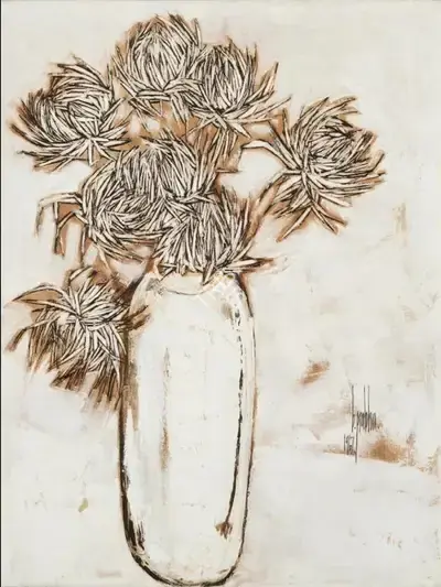 B. Prabha (Artist), Untitled, 1967, Painting
