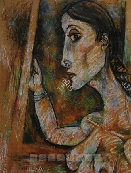 Paritosh Sen (Artist), Untitled, 1996, Drawing