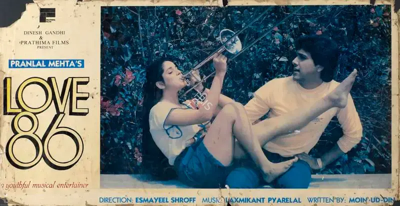 Pranlal Mehta (Producer), Love 86, 1986, Lobby Card