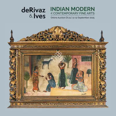 deRivaz & Ives (Auction House), Indian Modern & Contemporary Fine Arts, 2025, Auction Catalogue