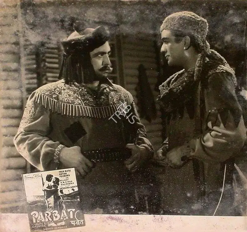 O.P. Datta (Director), Parbat, 1952, Lobby Card
