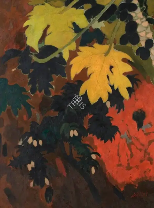N.S. Bendre (Artist), Untitled, 1971, Painting