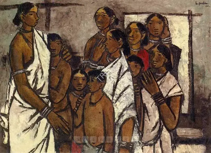 B. Prabha (Artist), Untitled, 1960, Painting