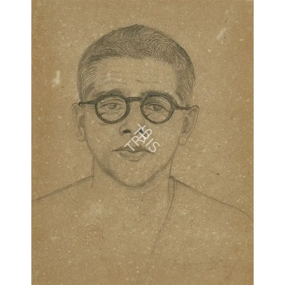 Hemendranath Mazumdar (Artist), Untitled, 1940, Painting