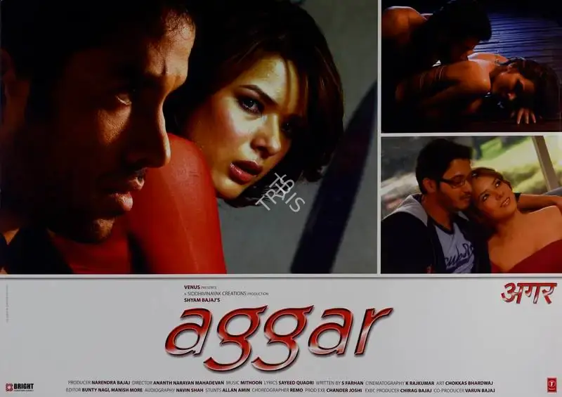 Narendra Bajaj (Producer), Aggar, 2007, Lobby Card