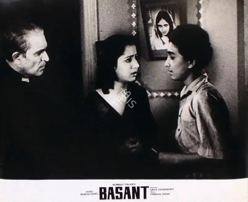 Amiya Chakravarty (Director), Basant, 1942, Lobby Card