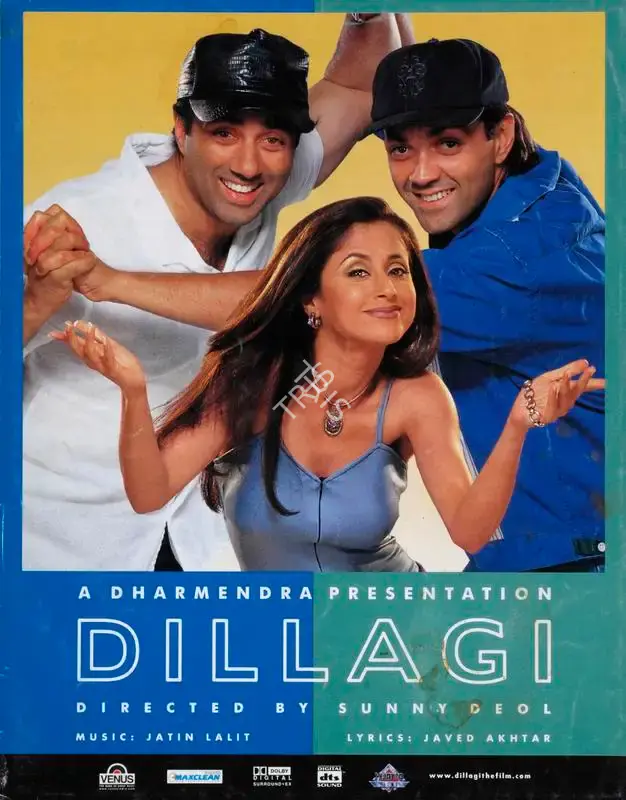 Sunny Deol (Producer), Dillagi, 1999, Song-Synopsis Booklet