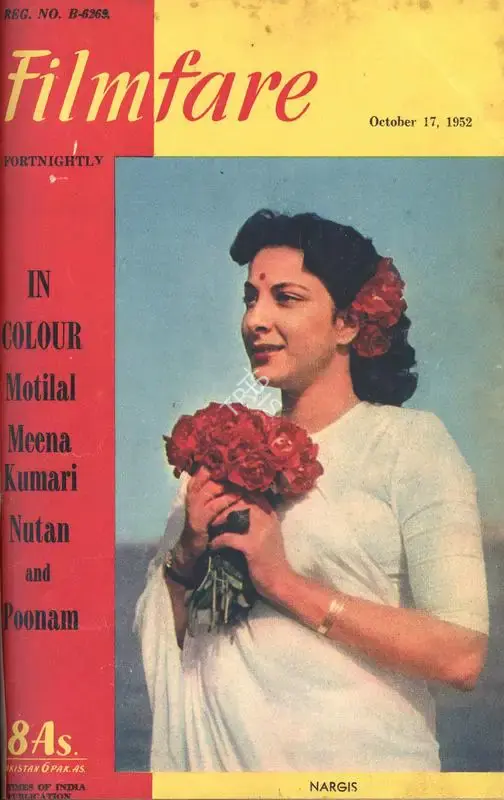 Frank Moraes (Editor), Filmfare, 1952, Magazine