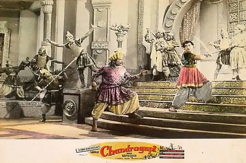 Babubhai Mistri (Director), Samrat Chandragupt, 1958, Lobby Card