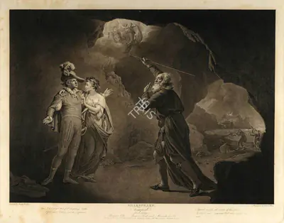 After Joseph Wright (Artist), Tempest, 1800, Aquatint