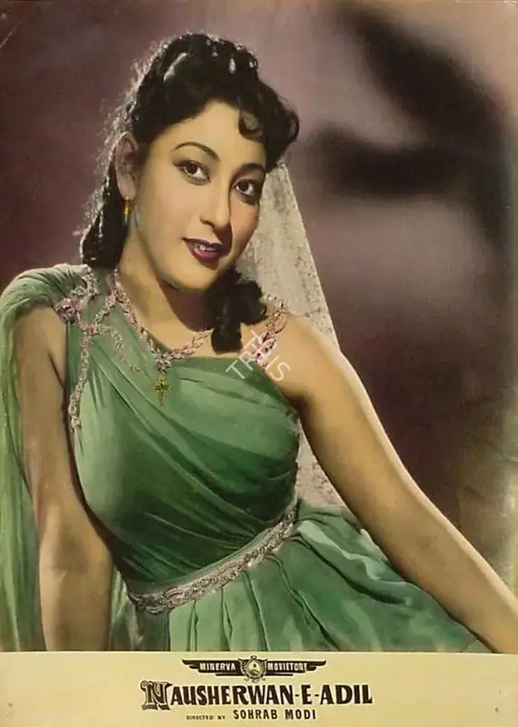 Sohrab Modi (Director), Nausherwan E Adil, 1957, Lobby Card