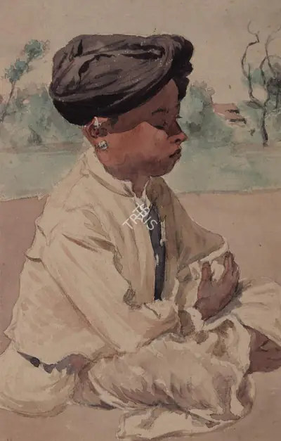 Abalal Rahiman (Artist), Untitled, Painting
