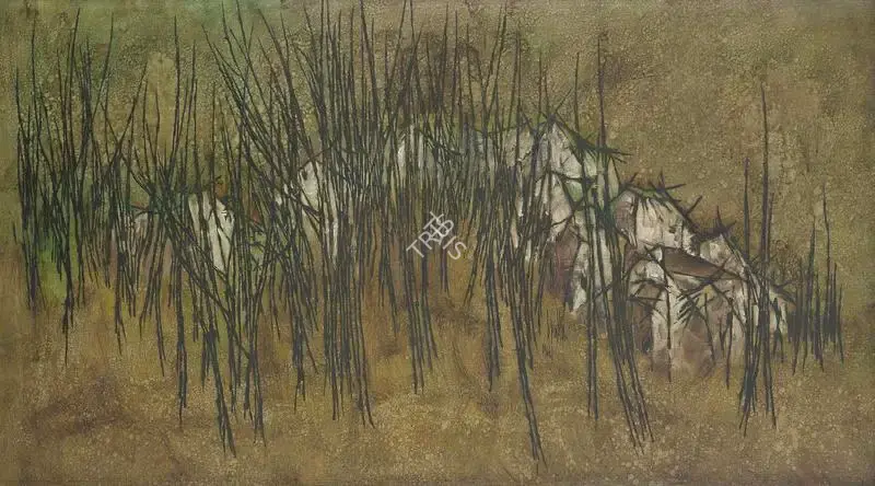 B. Prabha (Artist), Untitled, 1966, Painting