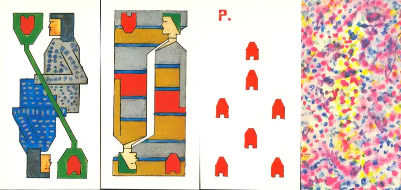 Arnold Schoenberg, 1981, Playing Cards