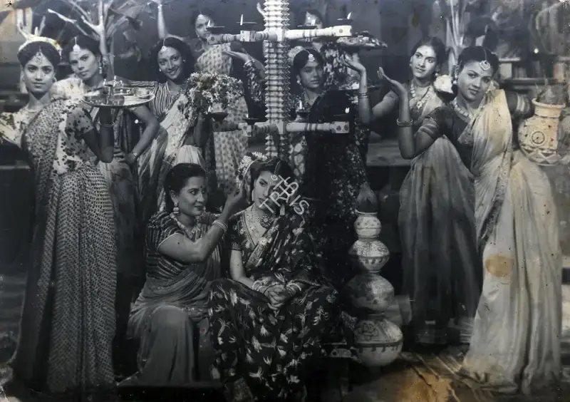 Kishore Sahu (Producer), Rimjhim, 1949, Photographic Still