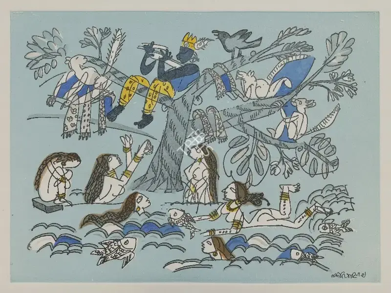 Jyoti&nbsp;Bhatt (Artist), Untitled, 2021, Print