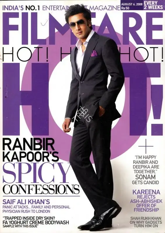 Jitesh Pillaai (Editor), Filmfare, 2008, Magazine